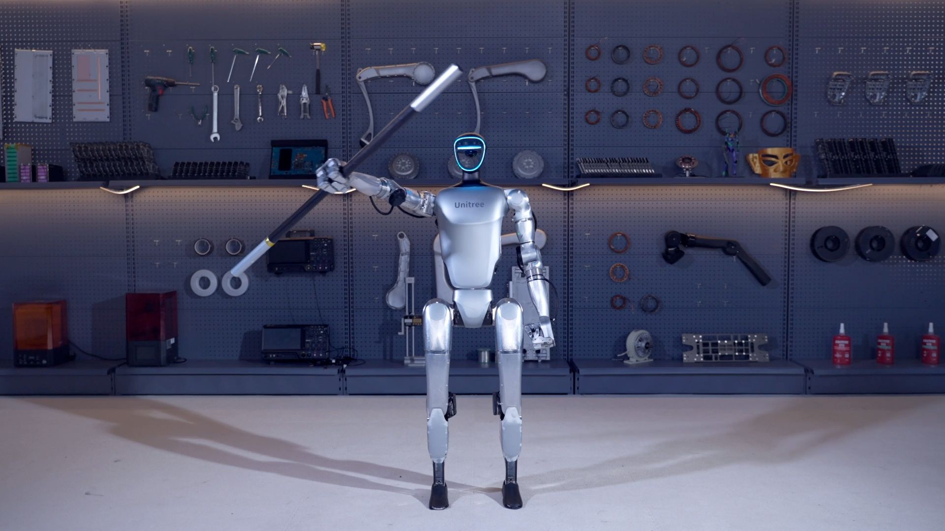 หุ่นยนต์ AI คล้ายมนุษย์ สื่อถึงเทคโนโลยี Humanoid Robot ที่กำลังใกล้ตัว
