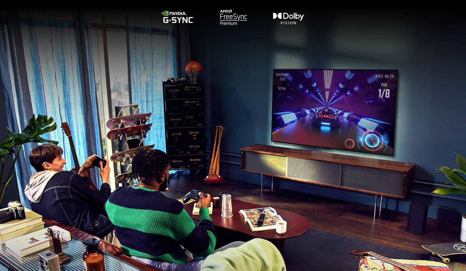 สมาร์ททีวี OLED สำหรับเล่นเกม