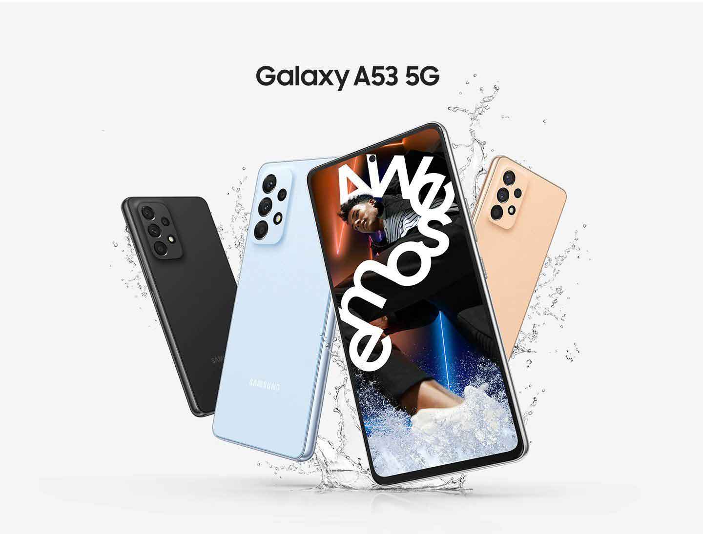 สมาร์ทโฟน ยี่ห้อ Samsung รุ่น Galaxy A53 5G